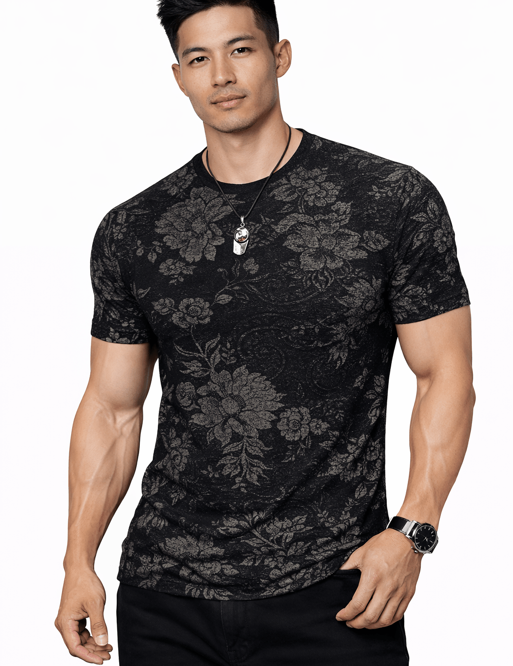 POJ 16Z4 - T-Shirt for Men - Sarman Fashion - Wholesale Clothing Fashion Brand for Men from Canada