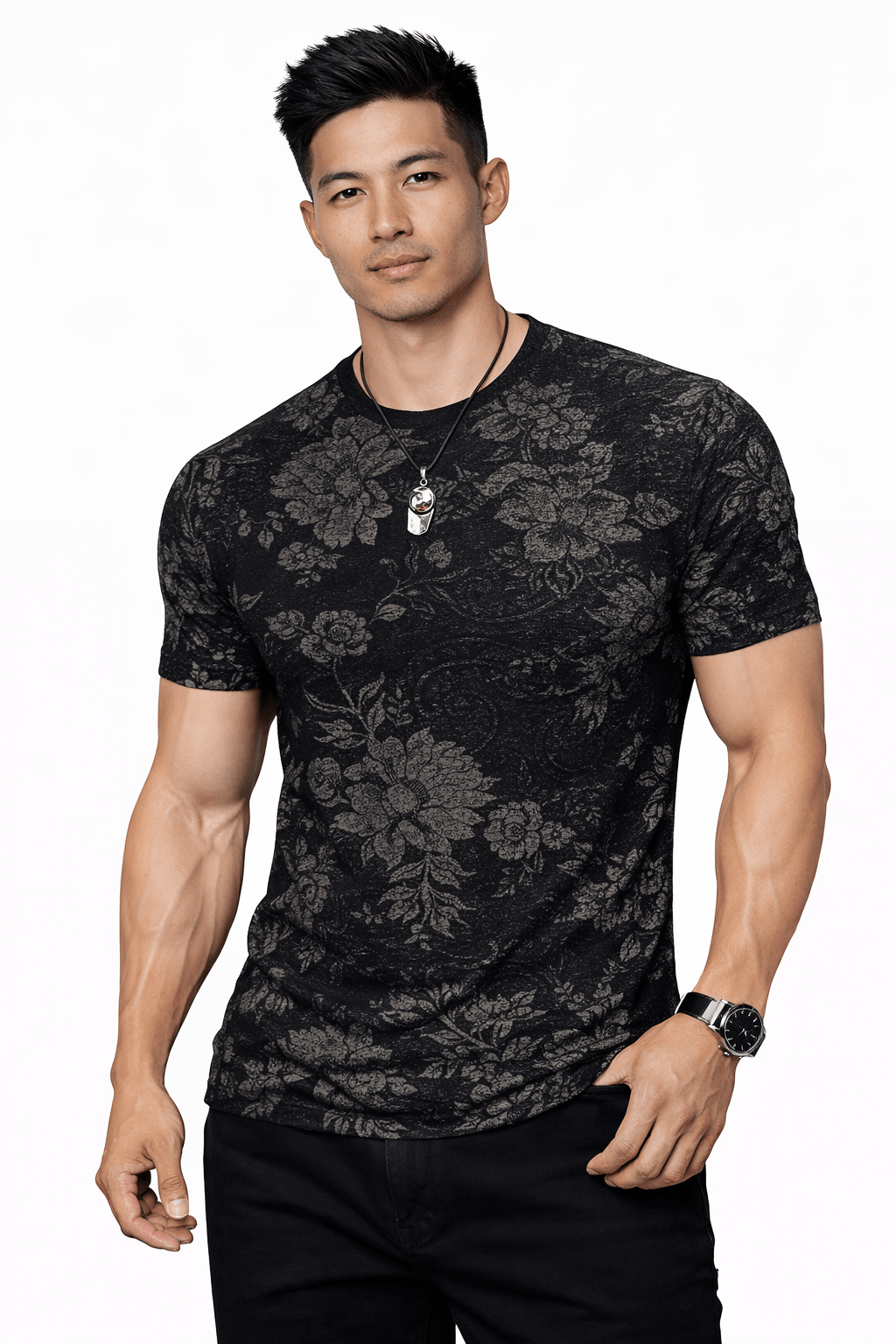 POJ 16Z4 - T-Shirt for Men - Sarman Fashion - Wholesale Clothing Fashion Brand for Men from Canada