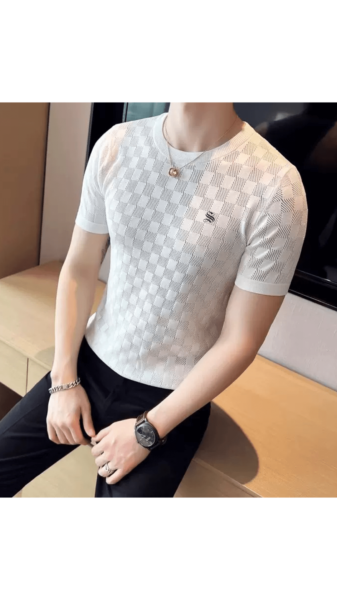 POJ 16Z5 - T-Shirt for Men - Sarman Fashion - Wholesale Clothing Fashion Brand for Men from Canada