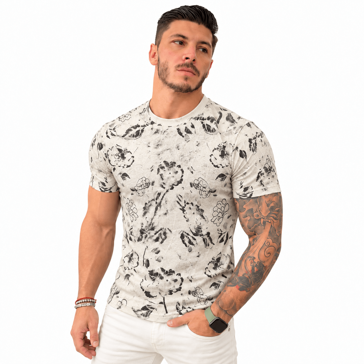 POJ 16Z9 - T-Shirt for Men - Sarman Fashion - Wholesale Clothing Fashion Brand for Men from Canada
