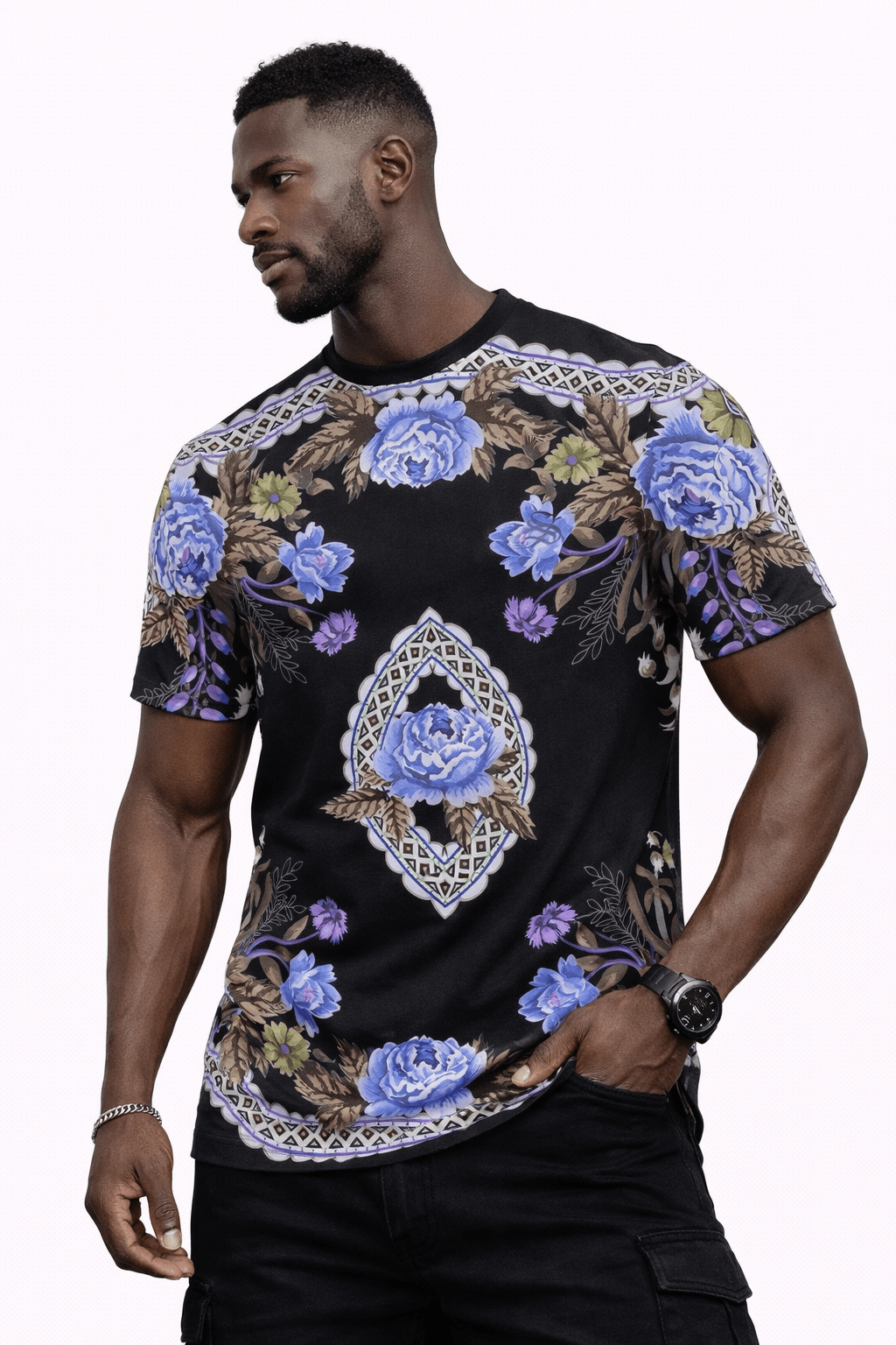 POJ 2 - T-Shirt for Men - Sarman Fashion - Wholesale Clothing Fashion Brand for Men from Canada