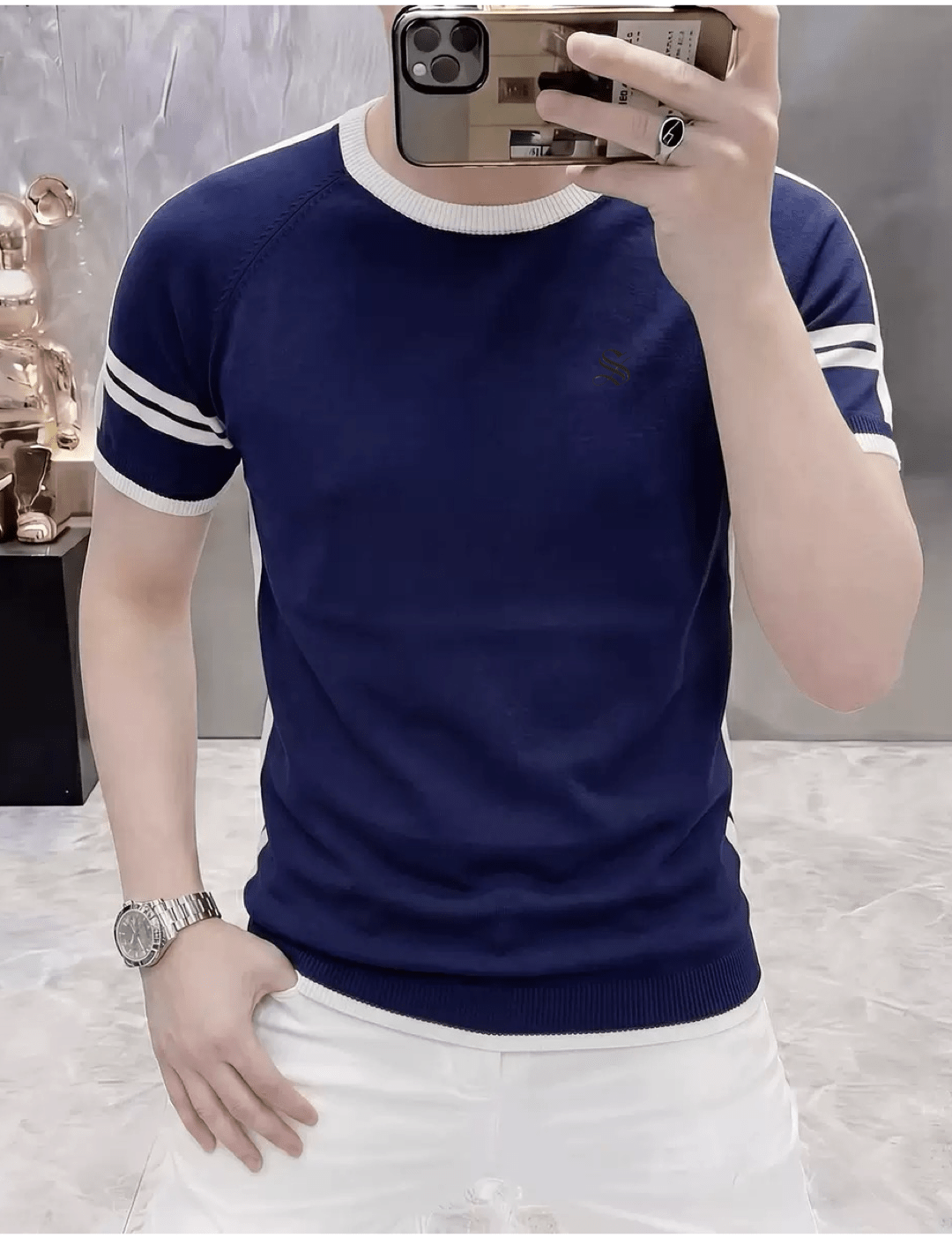 POJ 23 - T-Shirt for Men - Sarman Fashion - Wholesale Clothing Fashion Brand for Men from Canada