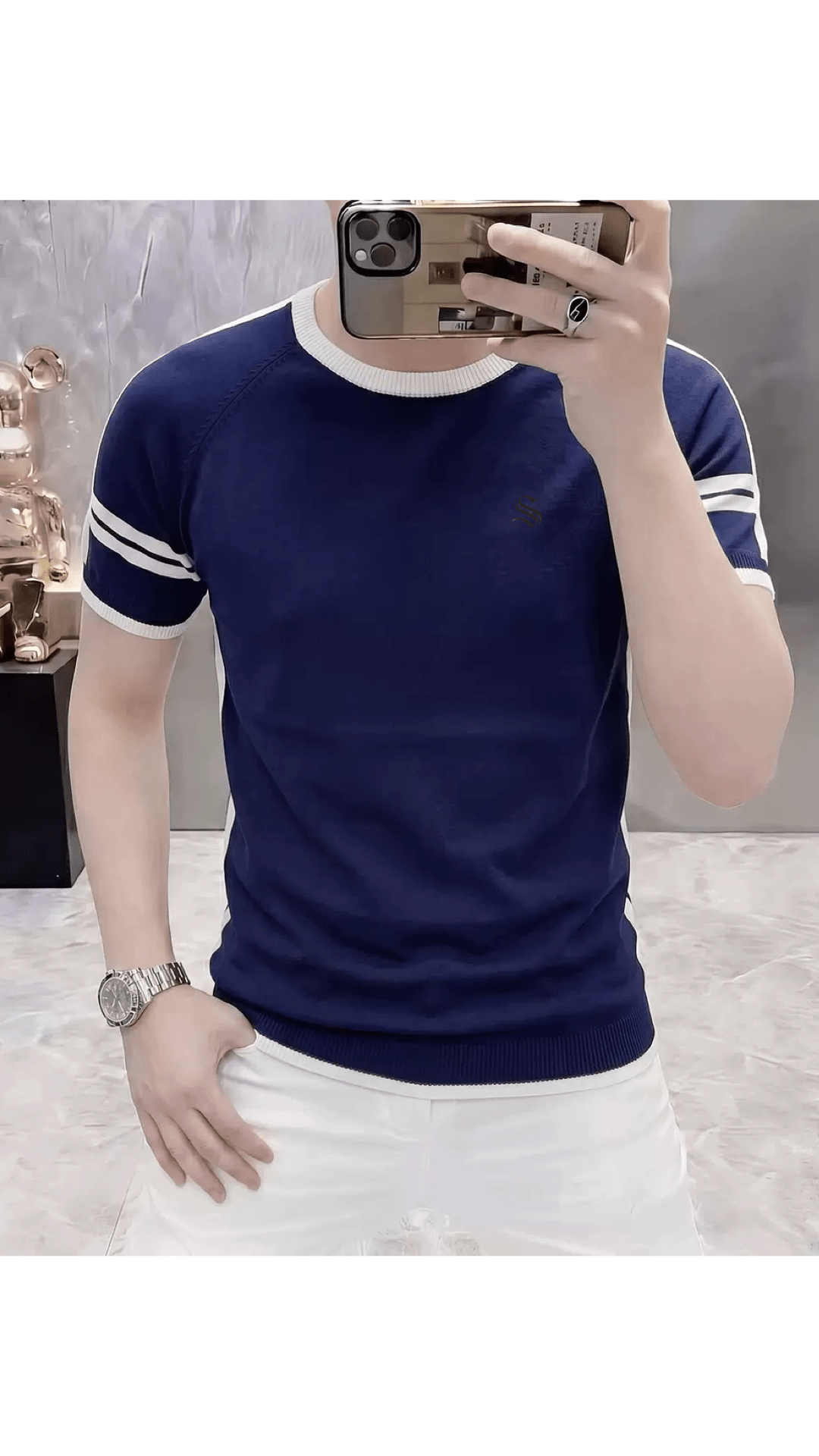 POJ 23 - T-Shirt for Men - Sarman Fashion - Wholesale Clothing Fashion Brand for Men from Canada