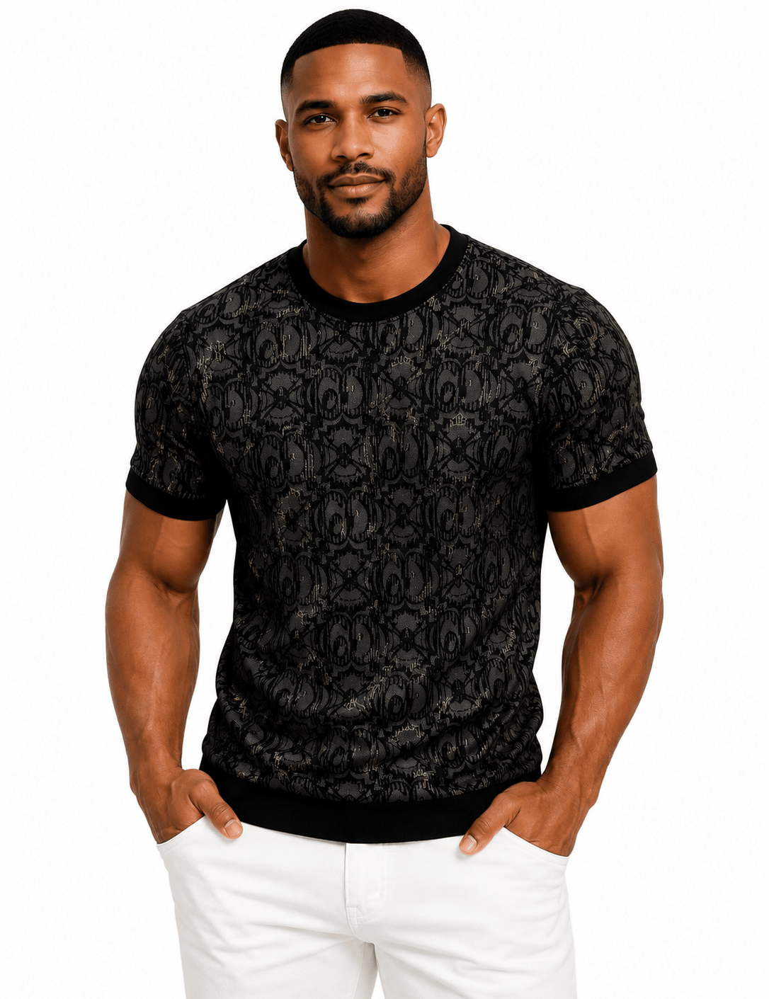 POJ 24 - T-Shirt for Men - Sarman Fashion - Wholesale Clothing Fashion Brand for Men from Canada