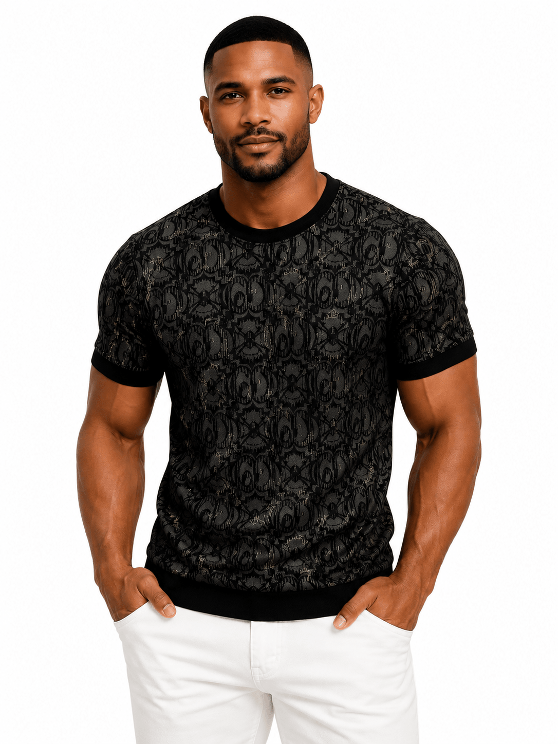 POJ 24 - T-Shirt for Men - Sarman Fashion - Wholesale Clothing Fashion Brand for Men from Canada
