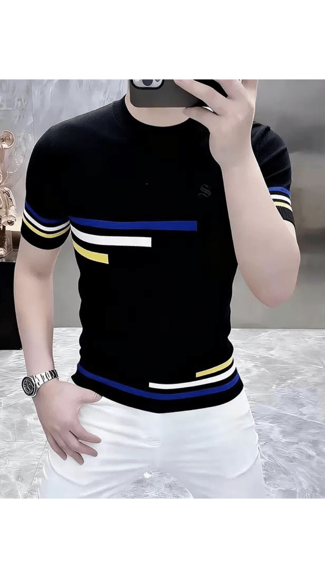 POJ 25 - T-Shirt for Men - Sarman Fashion - Wholesale Clothing Fashion Brand for Men from Canada