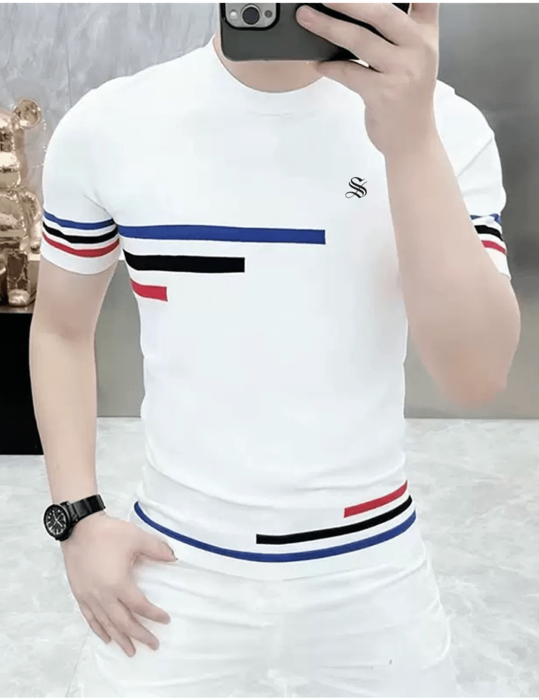 POJ 25 - T-Shirt for Men - Sarman Fashion - Wholesale Clothing Fashion Brand for Men from Canada
