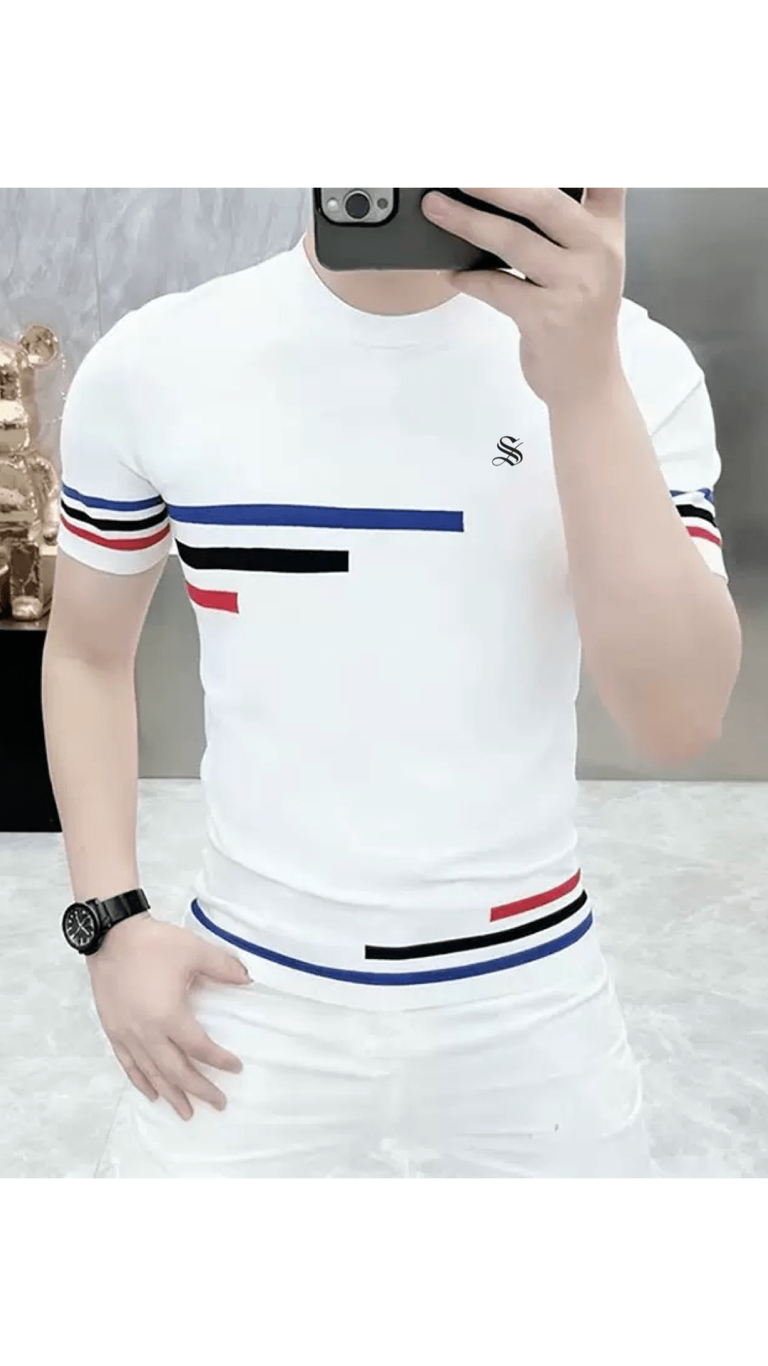 POJ 25 - T-Shirt for Men - Sarman Fashion - Wholesale Clothing Fashion Brand for Men from Canada