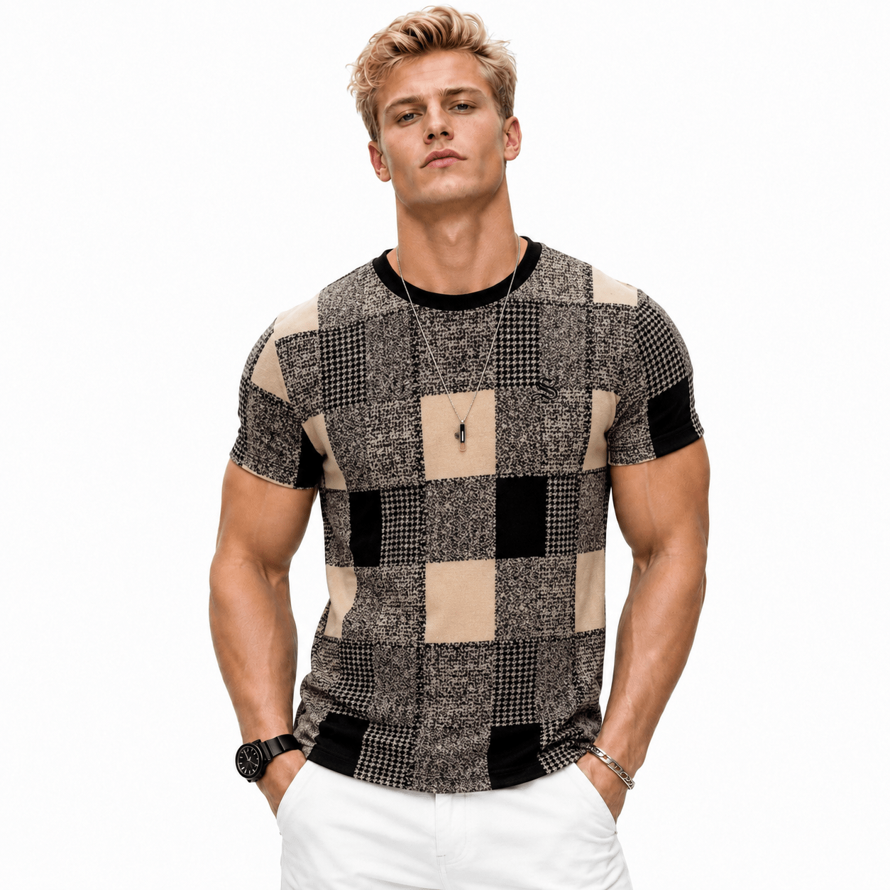 POJ 30 - T-Shirt for Men - Sarman Fashion - Wholesale Clothing Fashion Brand for Men from Canada