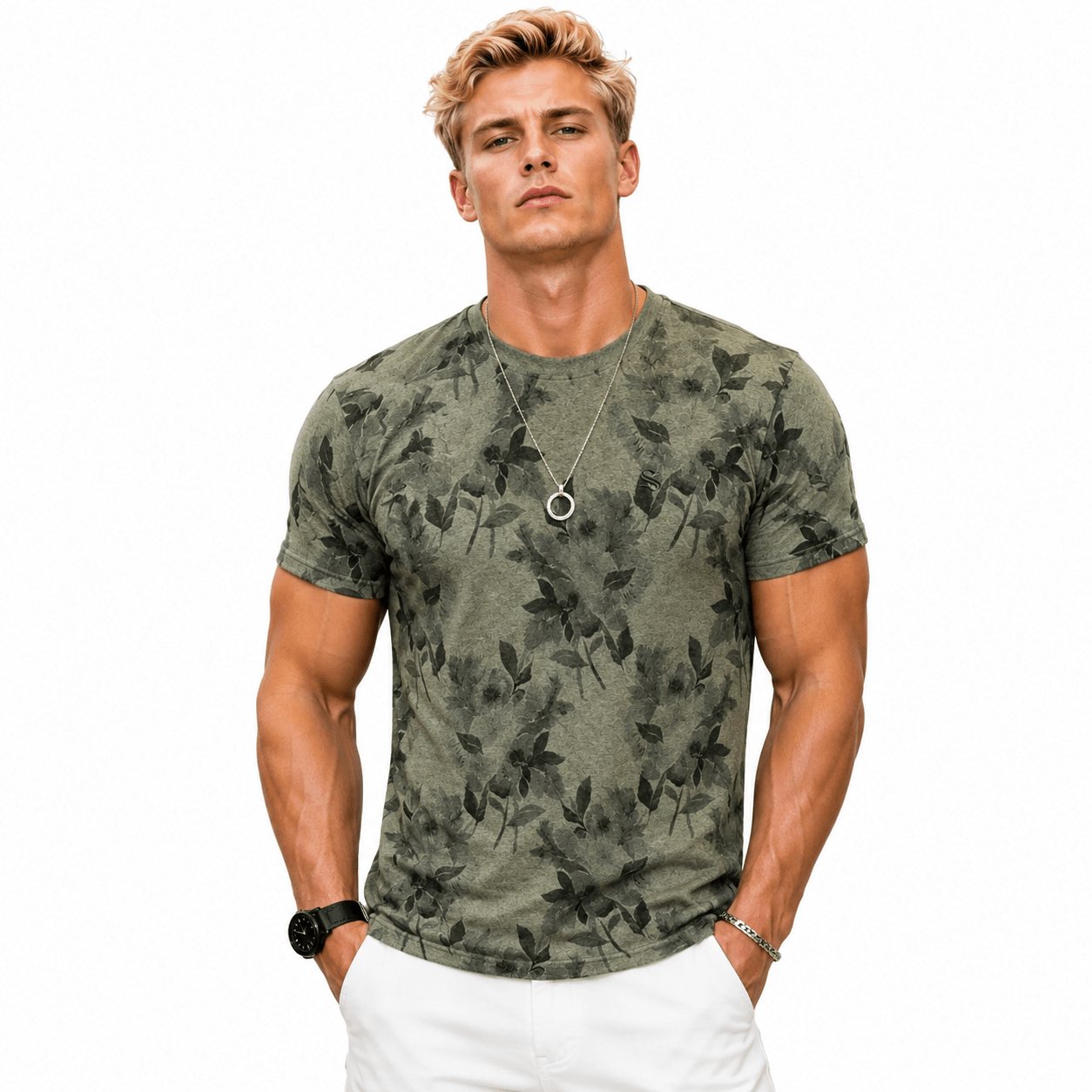POJ 33 - T-Shirt for Men - Sarman Fashion - Wholesale Clothing Fashion Brand for Men from Canada