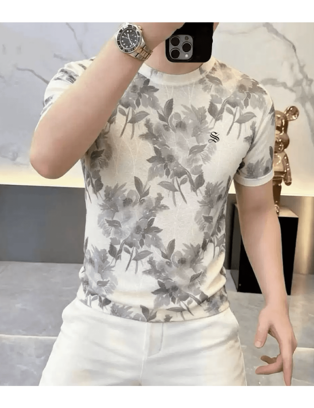 POJ 33 - T-Shirt for Men - Sarman Fashion - Wholesale Clothing Fashion Brand for Men from Canada