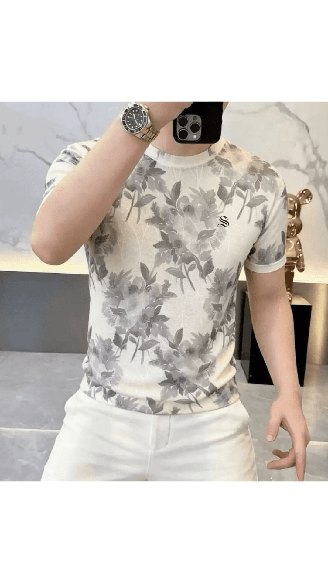 POJ 33 - T-Shirt for Men - Sarman Fashion - Wholesale Clothing Fashion Brand for Men from Canada