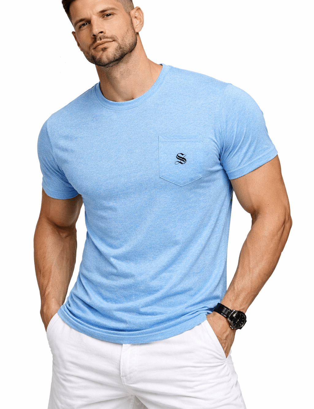 Pokem - T-shirt for Men - Sarman Fashion - Wholesale Clothing Fashion Brand for Men from Canada