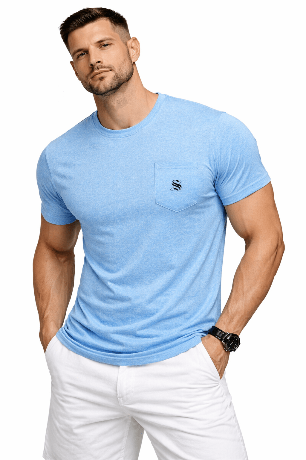 Pokem - T-shirt for Men - Sarman Fashion - Wholesale Clothing Fashion Brand for Men from Canada