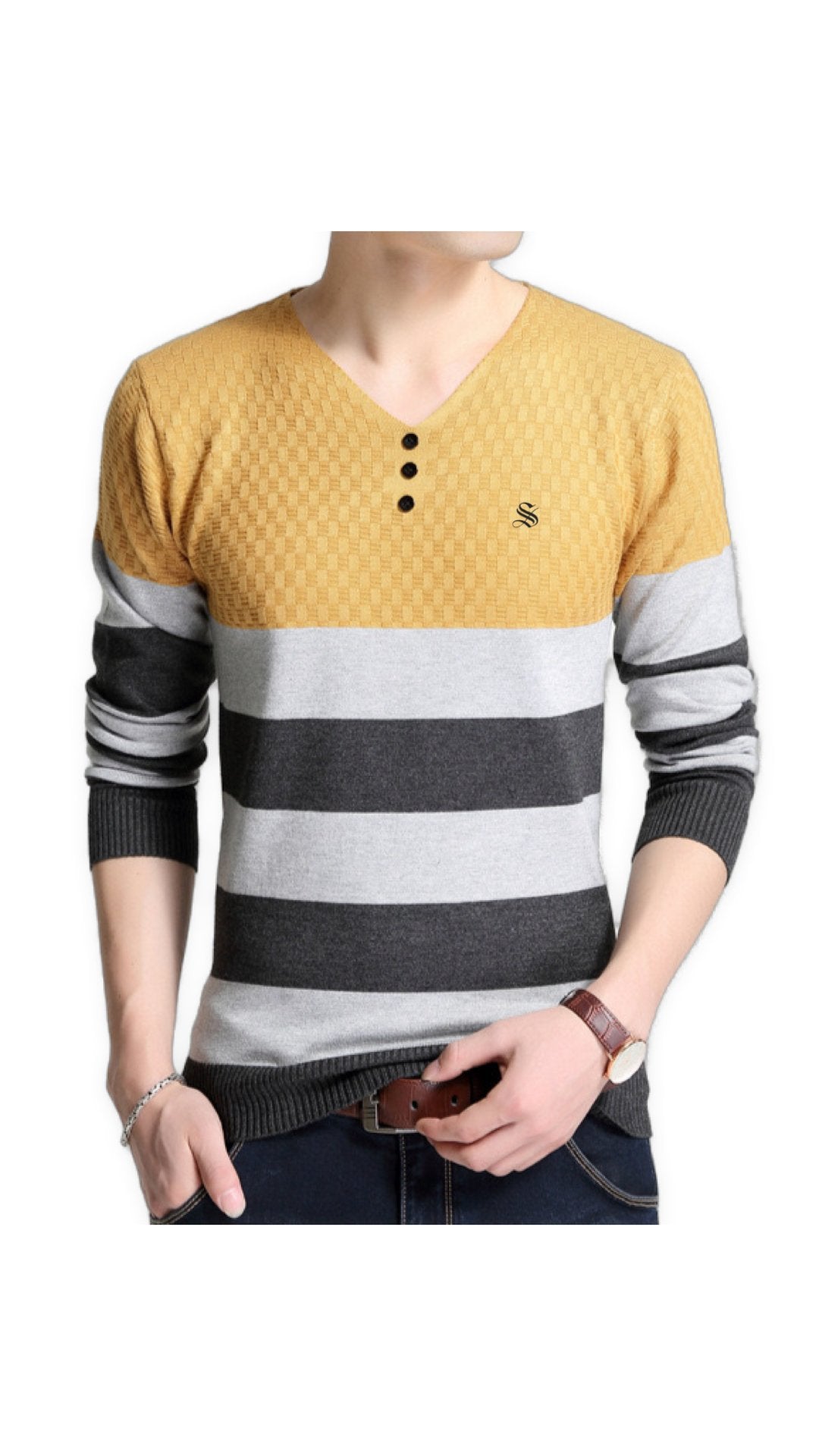 POOP - Sweater for Men - Sarman Fashion - Wholesale Clothing Fashion Brand for Men from Canada