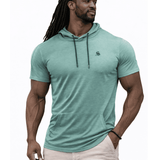 Protein - Hood T-shirt for Men - Sarman Fashion - Wholesale Clothing Fashion Brand for Men from Canada