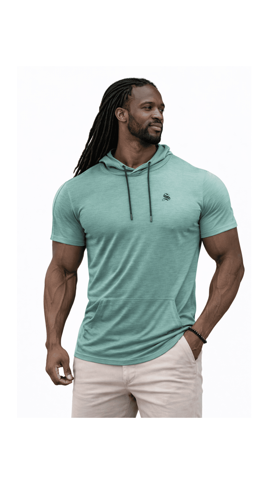 Protein - Hood T-shirt for Men - Sarman Fashion - Wholesale Clothing Fashion Brand for Men from Canada