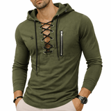 Pukino 44 - Hood Long Sleeves shirt for Men - Sarman Fashion - Wholesale Clothing Fashion Brand for Men from Canada