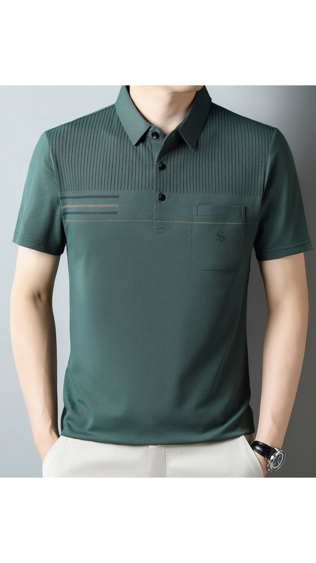 Purulza - Polo Shirt for Men - Sarman Fashion - Wholesale Clothing Fashion Brand for Men from Canada