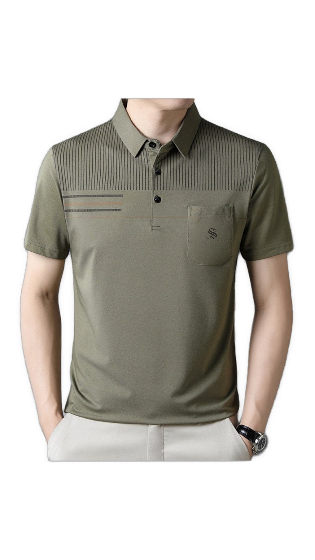 Purulza - Polo Shirt for Men - Sarman Fashion - Wholesale Clothing Fashion Brand for Men from Canada