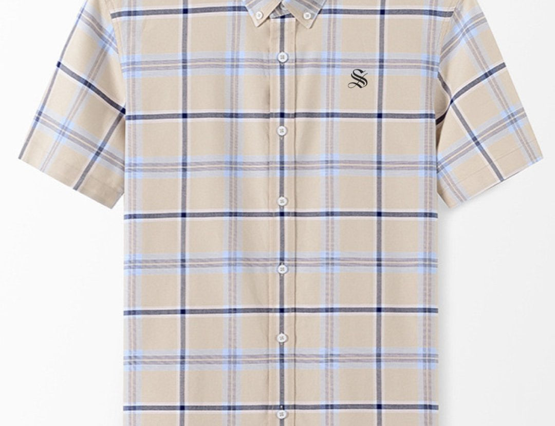 Qiqi - Short Sleeves Shirt for Men - Sarman Fashion - Wholesale Clothing Fashion Brand for Men from Canada