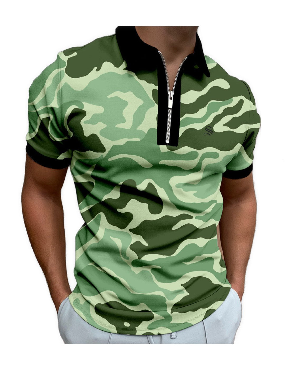 Qli - Polo Shirt for Men - Sarman Fashion - Wholesale Clothing Fashion Brand for Men from Canada
