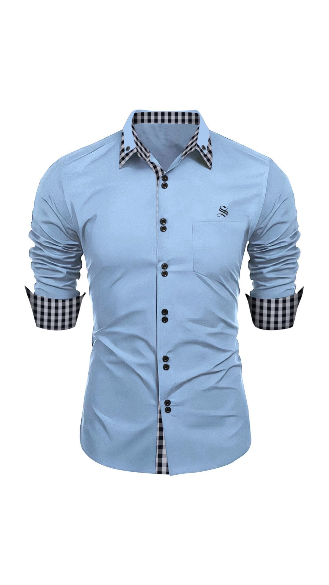 Quizman - Long Sleeves Shirt for Men - Sarman Fashion - Wholesale Clothing Fashion Brand for Men from Canada