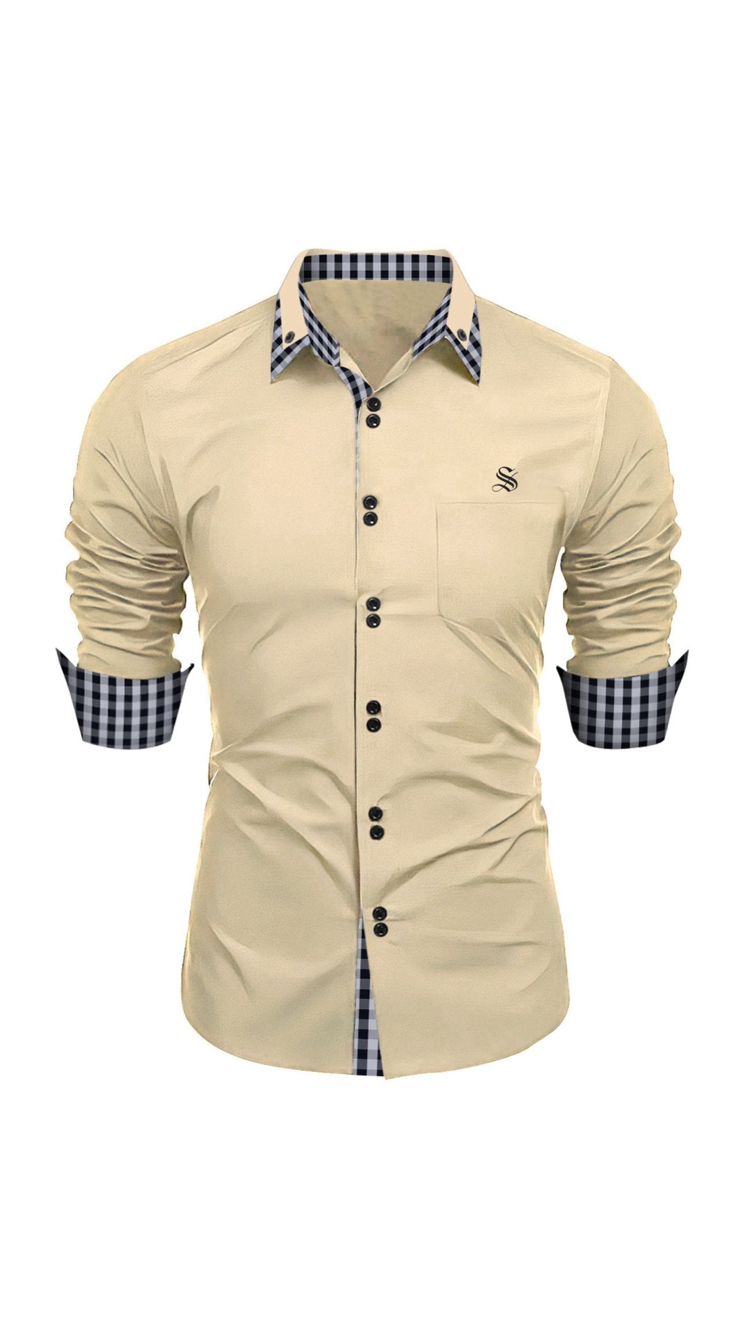 Quizman - Long Sleeves Shirt for Men - Sarman Fashion - Wholesale Clothing Fashion Brand for Men from Canada