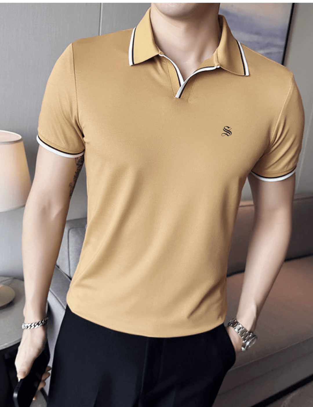 Rado 2 - Polo Shirt for Men - Sarman Fashion - Wholesale Clothing Fashion Brand for Men from Canada