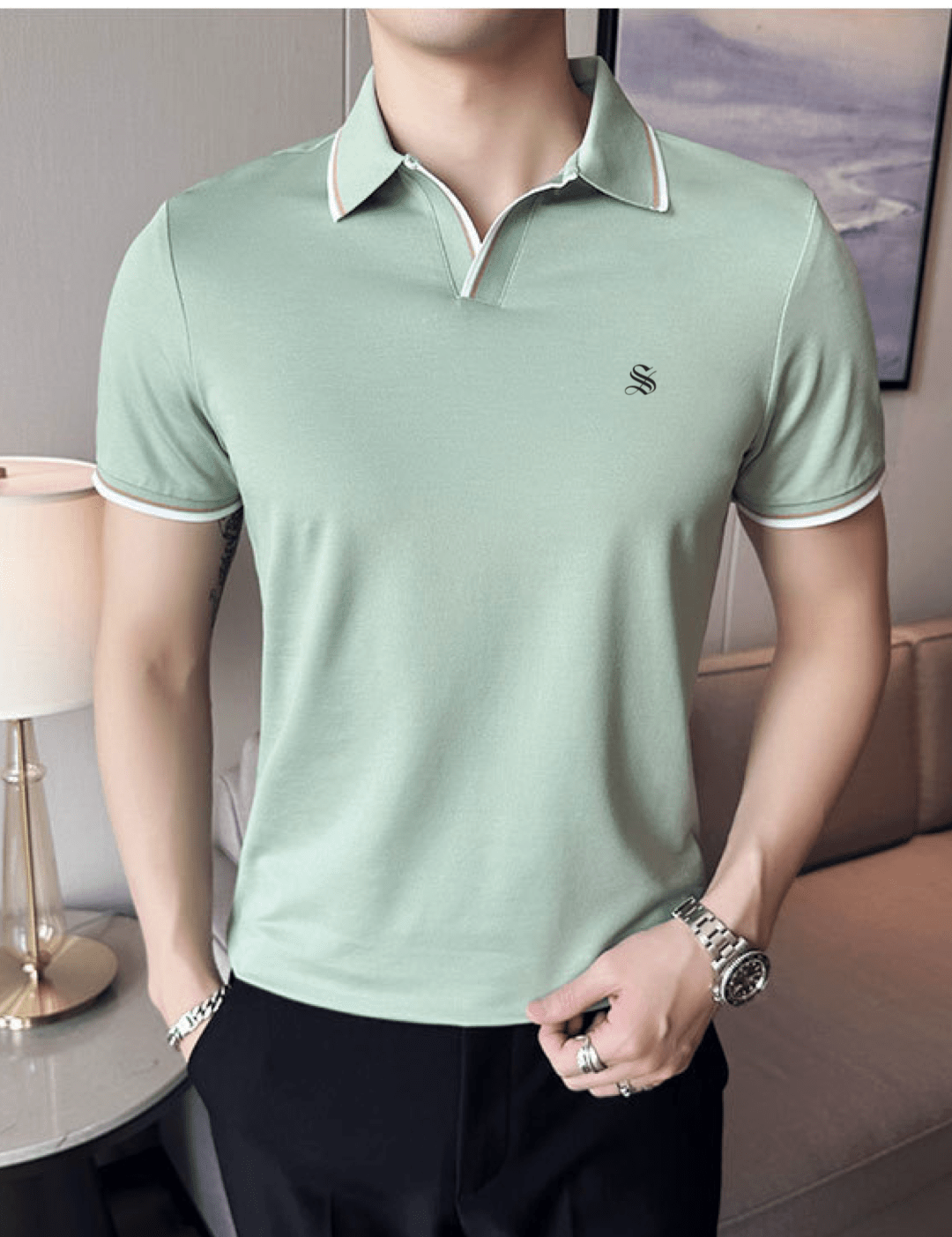 Rado 2 - Polo Shirt for Men - Sarman Fashion - Wholesale Clothing Fashion Brand for Men from Canada