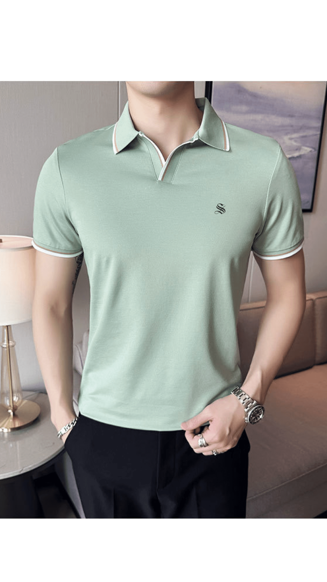 Rado 2 - Polo Shirt for Men - Sarman Fashion - Wholesale Clothing Fashion Brand for Men from Canada