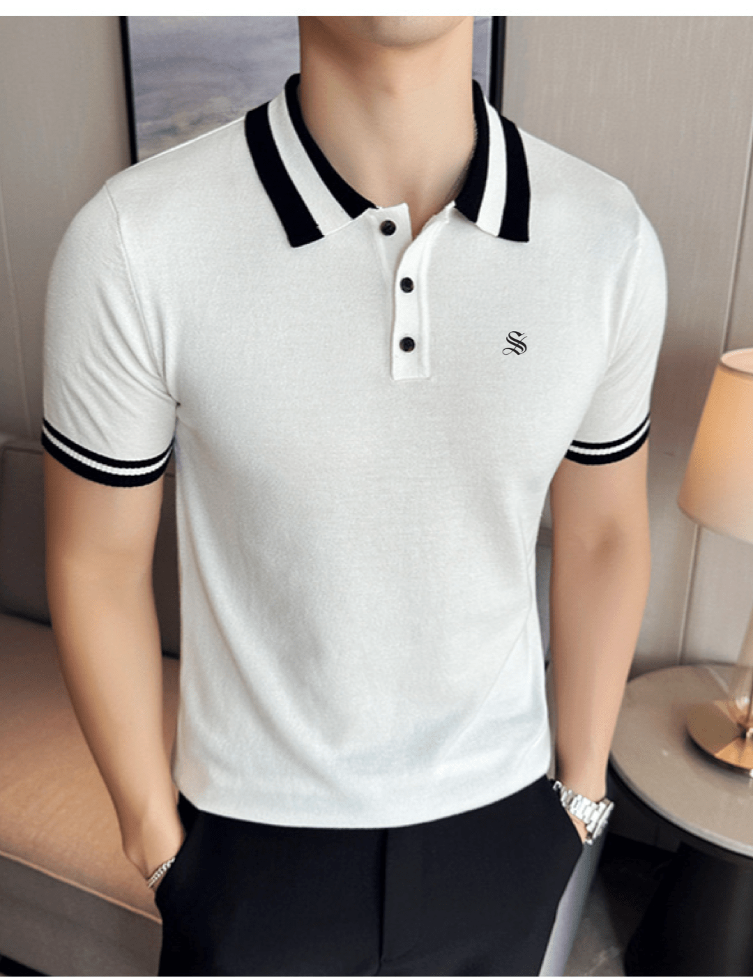 Rado - Polo Shirt for Men - Sarman Fashion - Wholesale Clothing Fashion Brand for Men from Canada