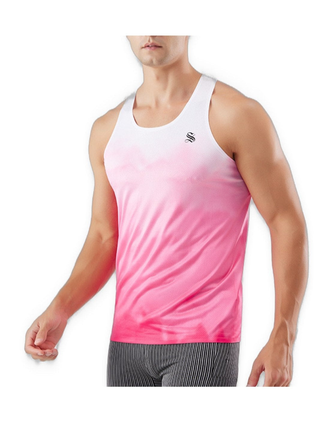 Raduga 2 - Tank Top for Men - Sarman Fashion - Wholesale Clothing Fashion Brand for Men from Canada