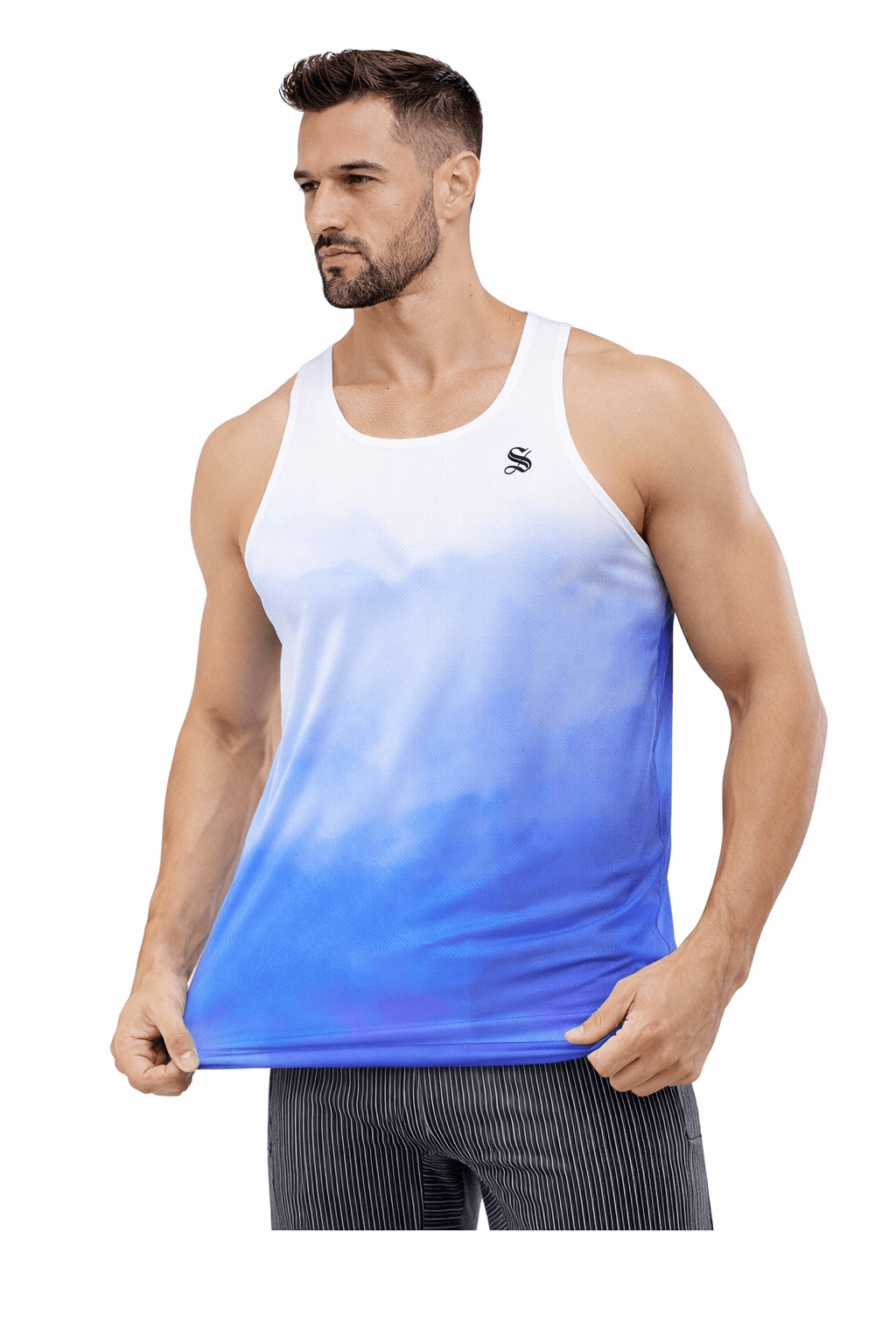 Raduga - Tank Top for Men - Sarman Fashion - Wholesale Clothing Fashion Brand for Men from Canada