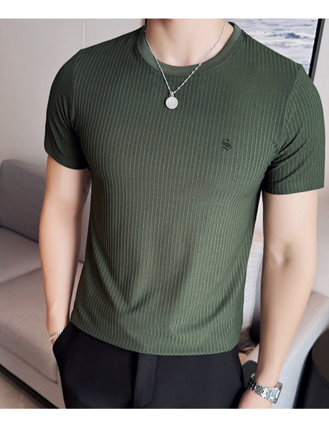 Rajdoo - T-Shirt for Men - Sarman Fashion - Wholesale Clothing Fashion Brand for Men from Canada