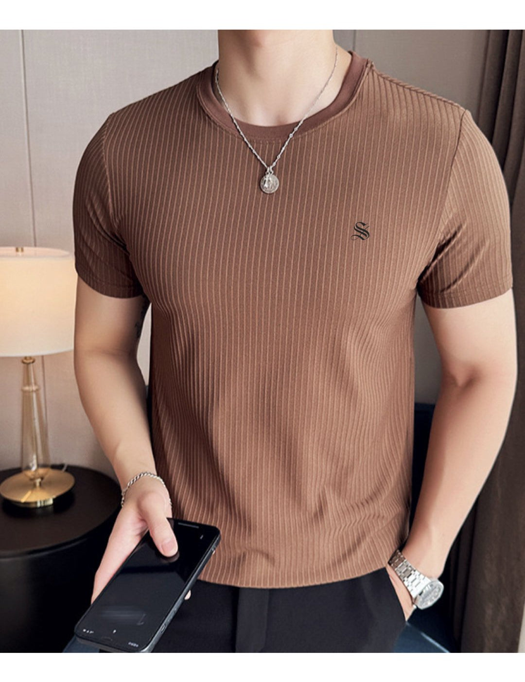 Rajdoo - T-Shirt for Men - Sarman Fashion - Wholesale Clothing Fashion Brand for Men from Canada