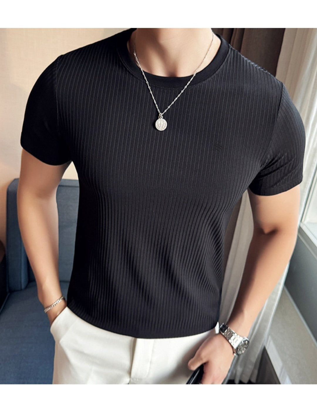 Rajdoo - T-Shirt for Men - Sarman Fashion - Wholesale Clothing Fashion Brand for Men from Canada