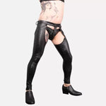 Rave 5 - Pu Leather Pants for Men - Sarman Fashion - Wholesale Clothing Fashion Brand for Men from Canada