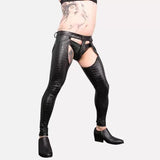 Rave 5 - Pu Leather Pants for Men - Sarman Fashion - Wholesale Clothing Fashion Brand for Men from Canada