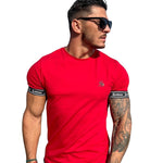 RedLine 2 - Red T-Shirt for Men - Sarman Fashion - Wholesale Clothing Fashion Brand for Men from Canada
