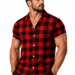 Reduma - Short Sleeves Shirt for Men - Sarman Fashion - Wholesale Clothing Fashion Brand for Men from Canada