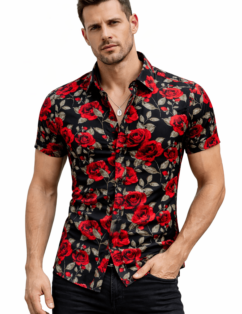 Reso - Short Sleeves Shirt for Men - Sarman Fashion - Wholesale Clothing Fashion Brand for Men from Canada
