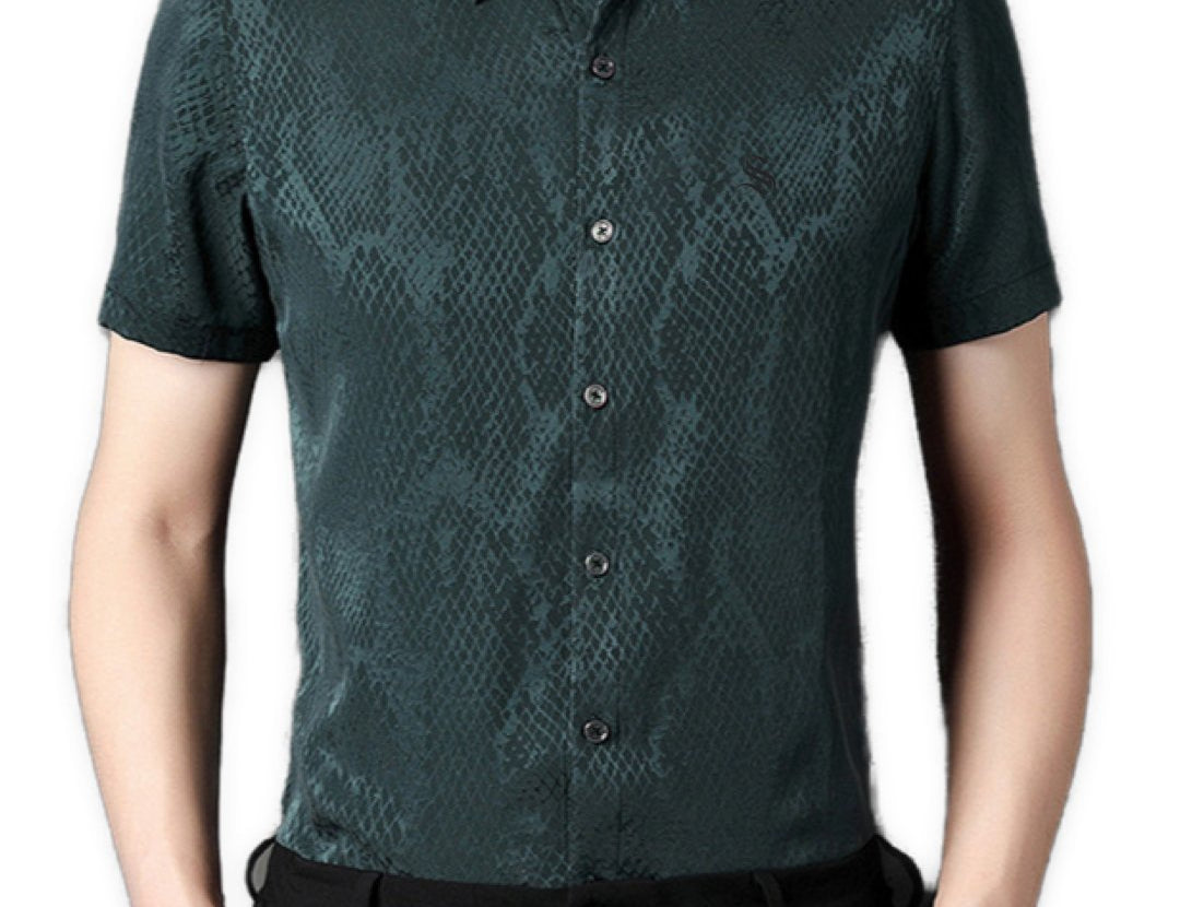 Rezina - Short Sleeves Shirt for Men - Sarman Fashion - Wholesale Clothing Fashion Brand for Men from Canada