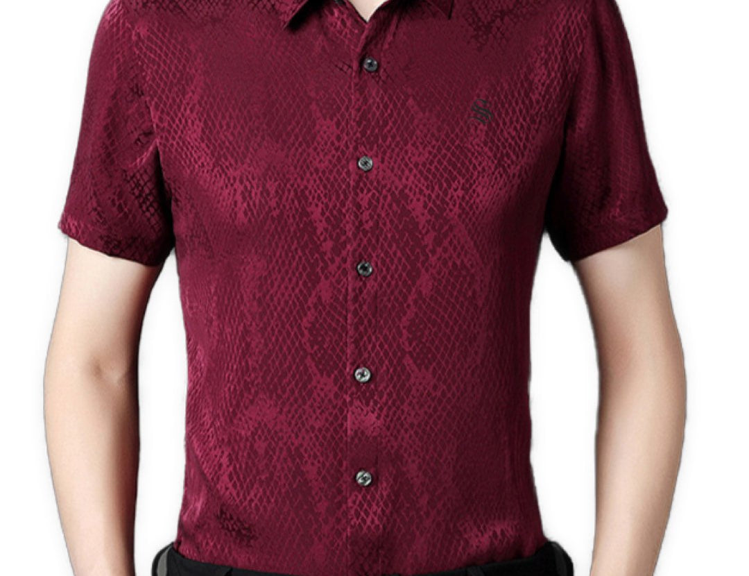 Rezina - Short Sleeves Shirt for Men - Sarman Fashion - Wholesale Clothing Fashion Brand for Men from Canada