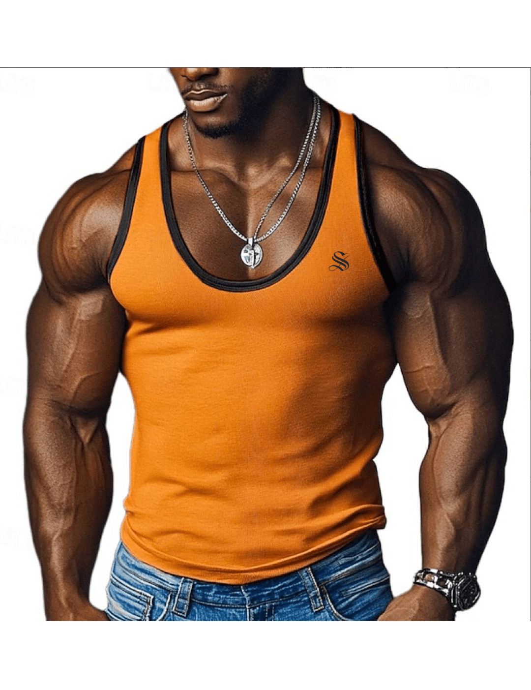 RGato 3 - Tank Top for Men - Sarman Fashion - Wholesale Clothing Fashion Brand for Men from Canada