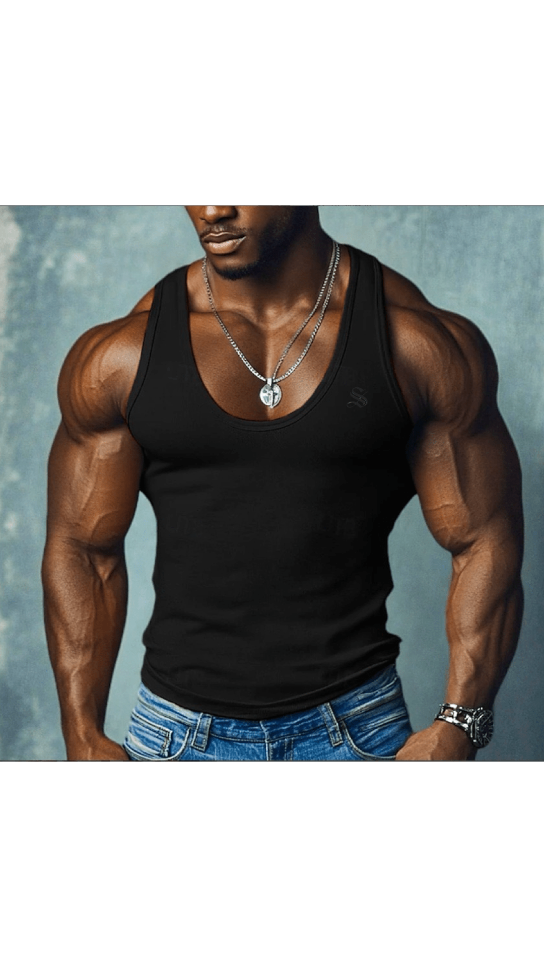 RGato - Tank Top for Men - Sarman Fashion - Wholesale Clothing Fashion Brand for Men from Canada