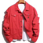 Ribored - Long Sleeve Jeans Jacket for Men - Sarman Fashion - Wholesale Clothing Fashion Brand for Men from Canada