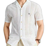 Rihuz - Short Sleeves Shirt for Men - Sarman Fashion - Wholesale Clothing Fashion Brand for Men from Canada