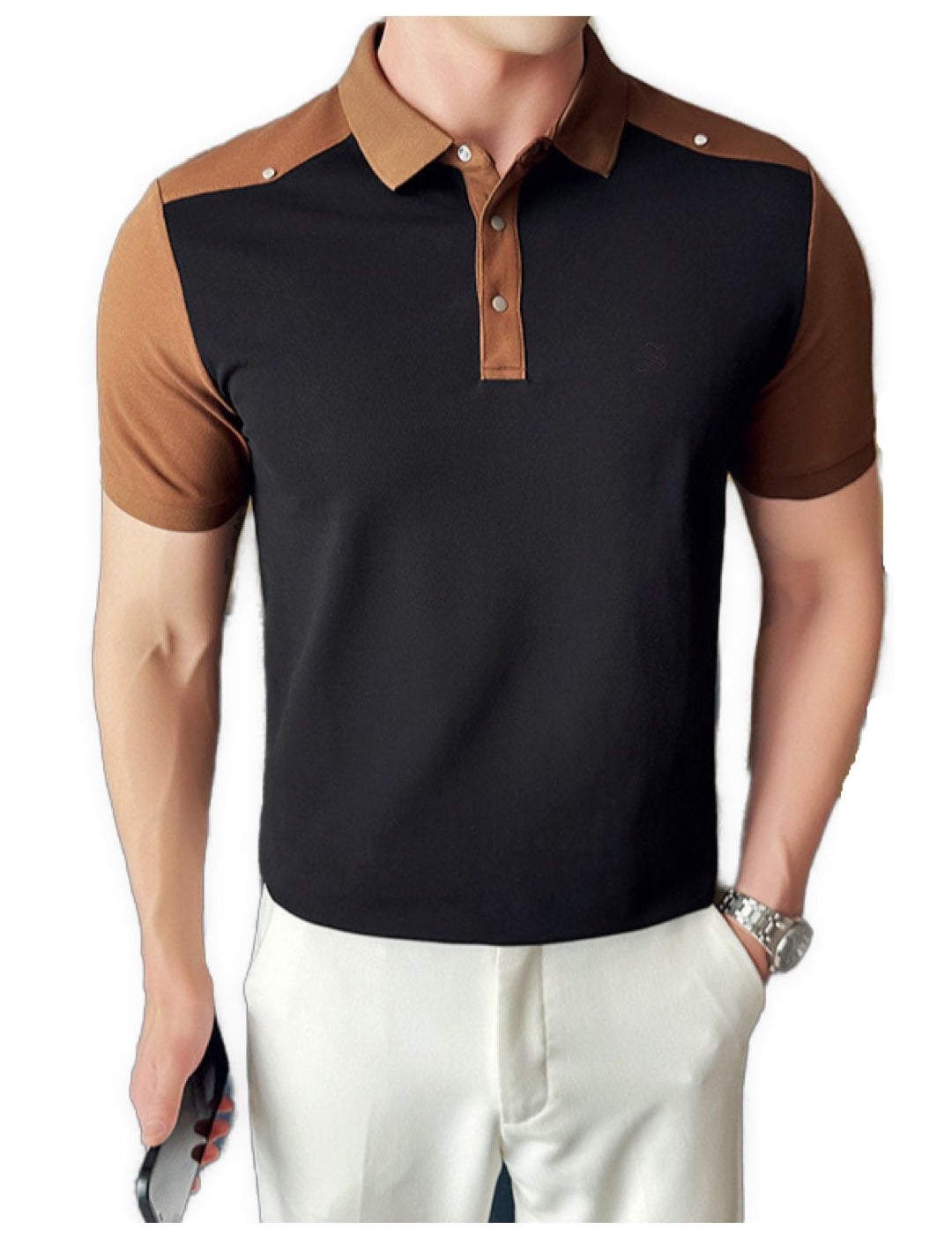 RIIUZI - Polo Shirt for Men - Sarman Fashion - Wholesale Clothing Fashion Brand for Men from Canada