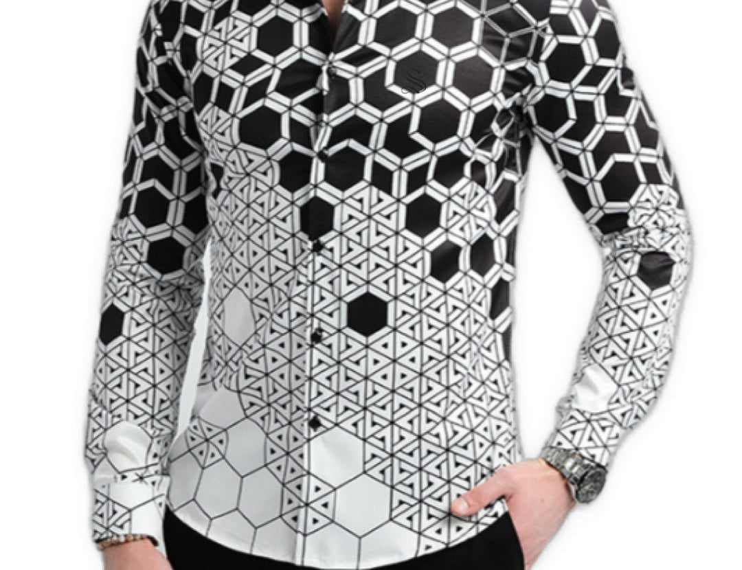 Rio - Long Sleeves Shirt for Men - Sarman Fashion - Wholesale Clothing Fashion Brand for Men from Canada